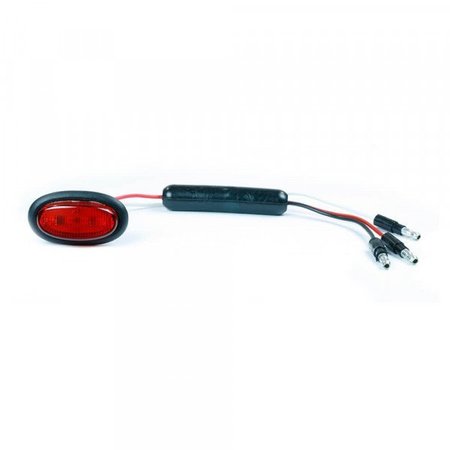 GROTE Clr/Mkr- Red- Mcrnv Led- Dual Int- P2- W Clr/Mkr Lamp, 49372 49372
